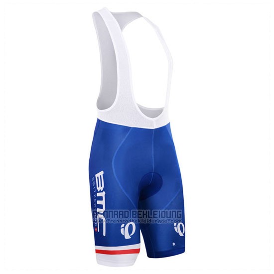 2015 Fahrradbekleidung BMC Champion Stati Uniti Blau Trikot Kurzarm und Tragerhose - zum Schließen ins Bild klicken